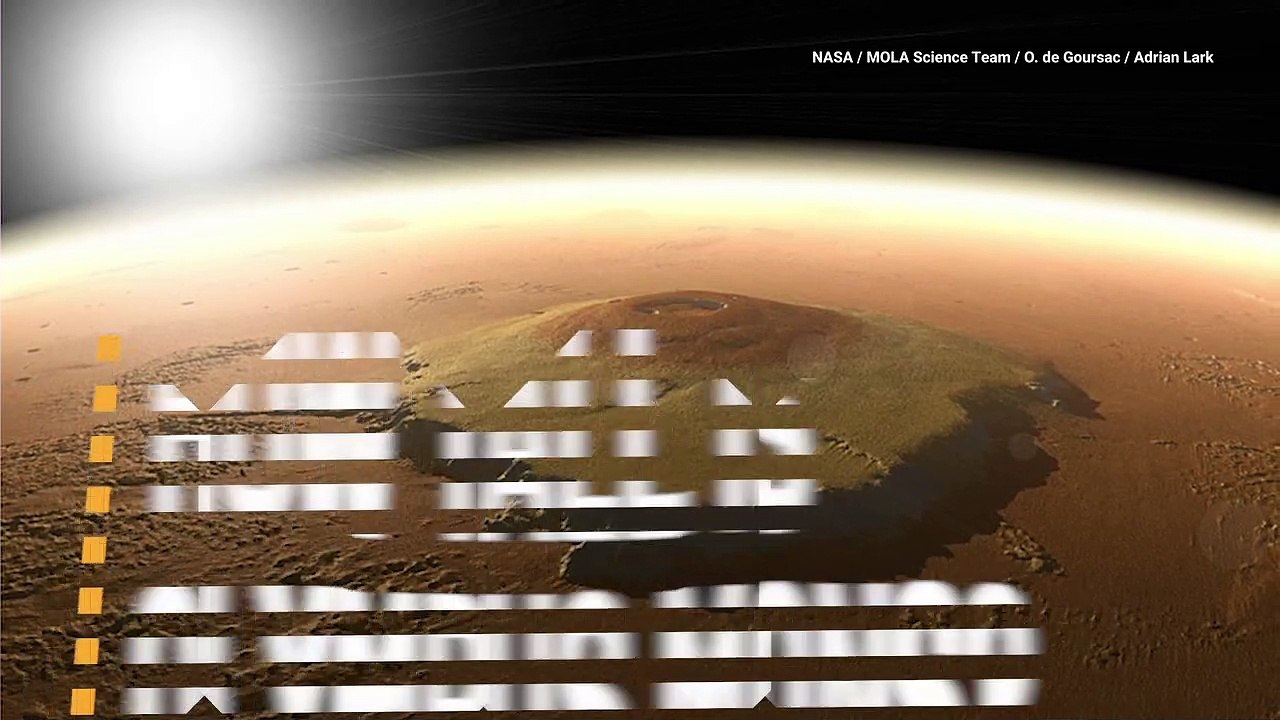 Think Mount Everest is Tall? Check Out Olympus Mons on Mars