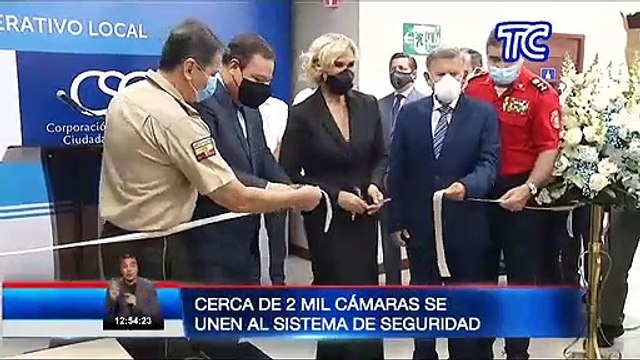 Se inauguró central de Ecu-911 en Guayaquil: cerca de dos mil cámaras se unen al sistema de seguridad