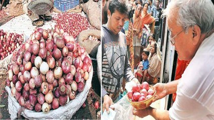 #OnionPrice : కన్నీళ్లు పెట్టిస్తున్నఉల్లి ధరలు..మరో మూడు వారాల పాటు ఇంతే..!