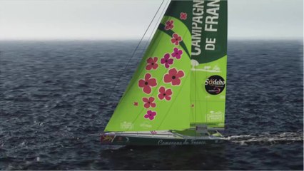 Vendée Globe 2020 - Halvard Mabire et son manoir normand