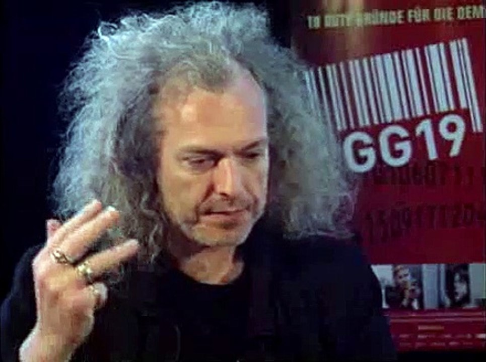 GG19 – 19 GUTE GRÜNDE FÜR DIE DEMOKRATIE Ausschnitt Interview mit Regisseur Harald Siebler (2007)