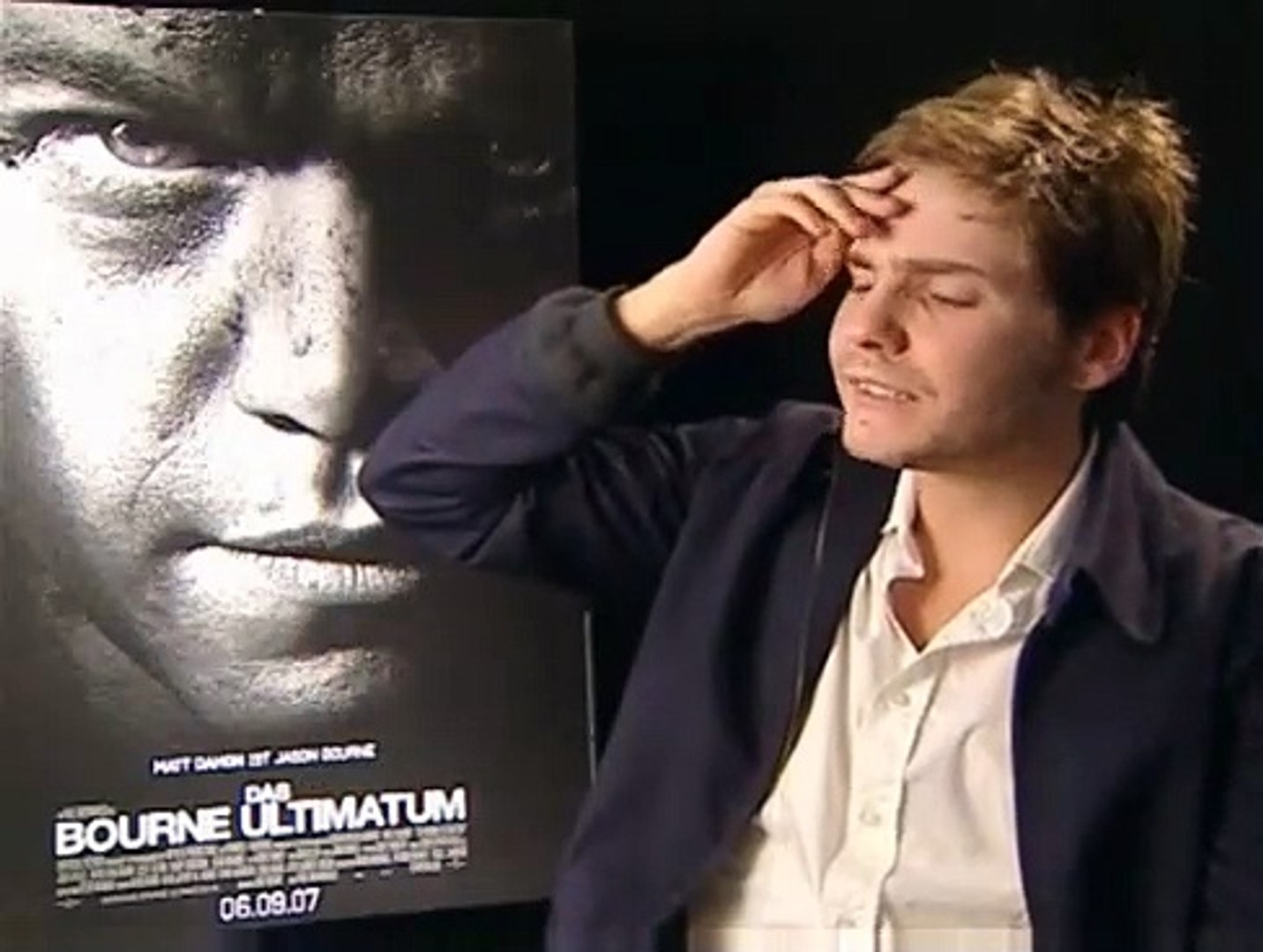 Das Bourne Ultimatum Daniel Bruhl Videointerview 2007 Video Dailymotion