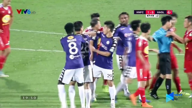 QUANG HẢI, VĂN TOÀN, CÔNG PHƯỢNG VÀ NHỮNG KHOẢNH KHẮC NÓNG NHẤT GIỮA HÀ NỘI FC - HAGL | NEXT SPORTS