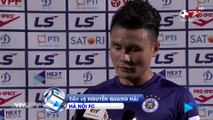 Quang Hải khiêm tốn sau khi ghi bàn ấn định tỷ số đại chiến Hà Nội FC - CLB TP. HCM - NEXT SPORTS