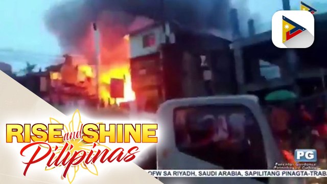 3 sugatan, 16 na pamilya apektado sa sunog sa Brgy. North Daang Hari, Taguig City