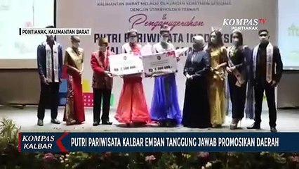 Valen Elflina Lumbantobing Terpilih sebagai Putri Pariwisata Kalbar 2020