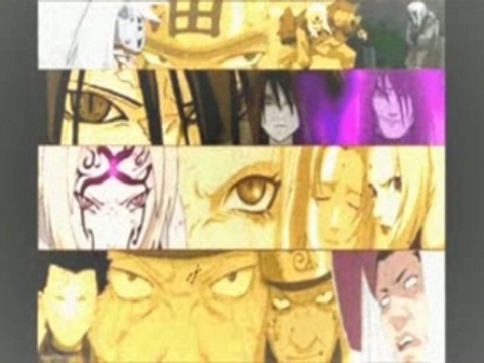 les trois sannins:orochimaru,jiraya et tsunade