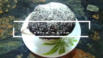 মাত্র 1 মিনিটে চকলেট কাপ কেক রেসিপি - 1 Minute Perfect  Eggless Chocolate Mug Cake in Microwave