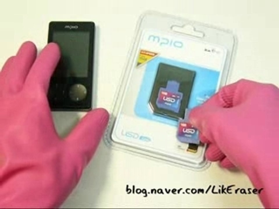 MPIO MG300 + uSD Card