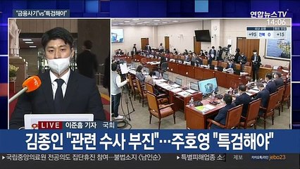 라임·옵티머스 공방…"금융사기" vs "특검해야"
