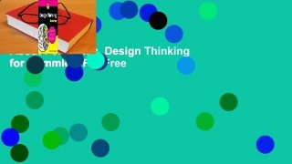 About For Books  Design Thinking for Dummies  For Free