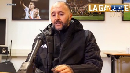 بلماضي: راض عن النتيجة أمام المنتخب المكسيكي