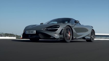 McLaren 765LT in Chicane Grey Driving Video