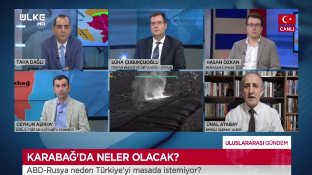 Uluslararası Gündem - Ünal Atabay | Süha Çubukçuoğlu | Hasan Özkan | Ceyhun Aşirov | Mete Sohtaoğlu | 14 Ekim 2020