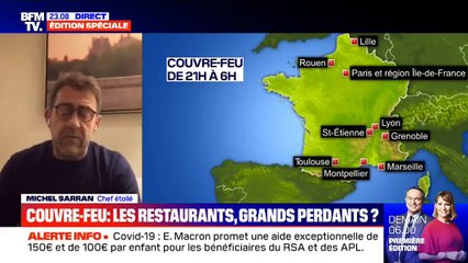 Michel Sarran s'exprime sur les annonces prononcées par Emmanuel Macron - BFMTV