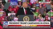 Donald Trump Opens Iowa Rally Slamming Corrupt Biden, Twitter, Facebook Over NY Post Report