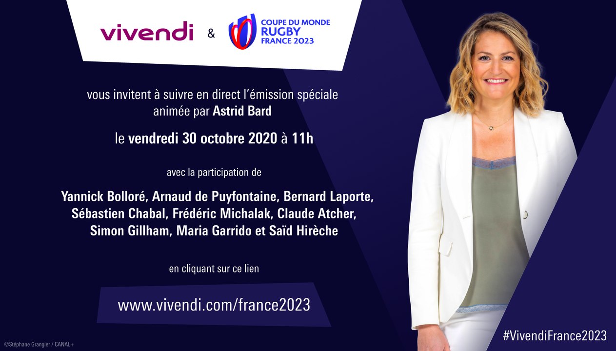 Vivendi et Coupe du Monde de Rugby France 2023 #VivendiFrance2023