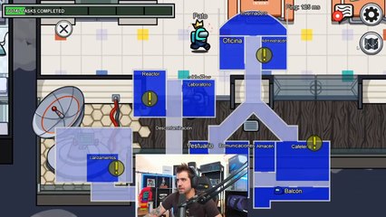 AMONG US #1 -- EMPIEZAN LAS TRAICIONES (AURON PLAY, PERXITTAA, REBORN, AXOZER, MOMONKUN, VIOLETA, BIYIN, LOLITO, POLICARPIO, DJMARIIO