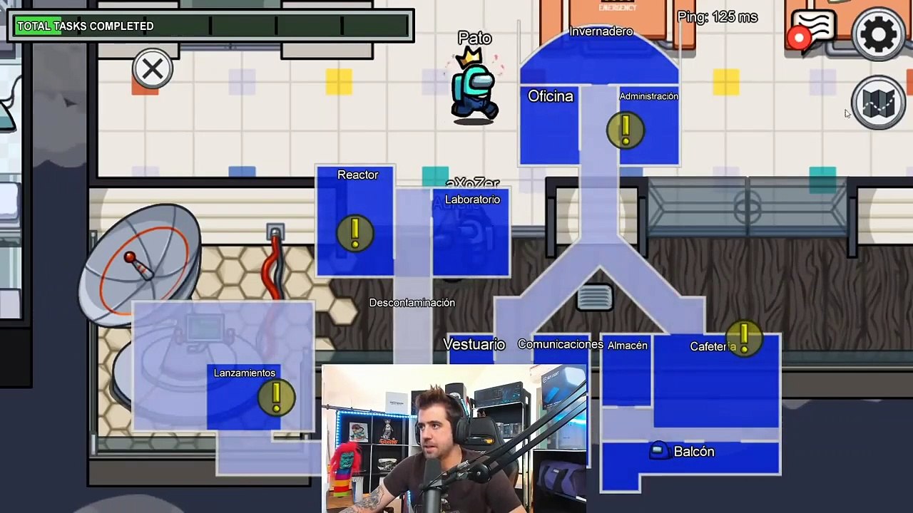 AMONG US #1 -- EMPIEZAN LAS TRAICIONES (AURON PLAY, PERXITTAA, REBORN, AXOZER, MOMONKUN, VIOLETA, BIYIN, LOLITO, POLICARPIO, DJMARIIO