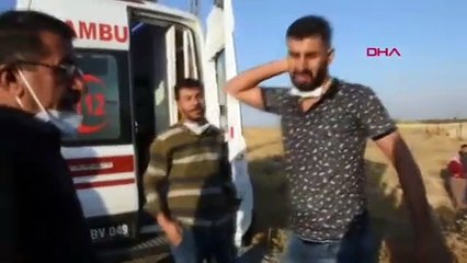 İşçi servisi şarampole devrildi: Yaralılar var!
