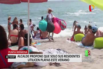 Punta Hermosa: alcalde propone que playas sean visitadas solo por sus residentes este verano