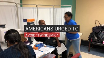 Americans Urged to Avoid "Twindemic"