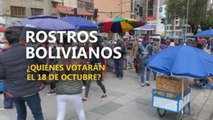 Rostros bolivianos: ¿Quiénes votarán el 18 de octubre?