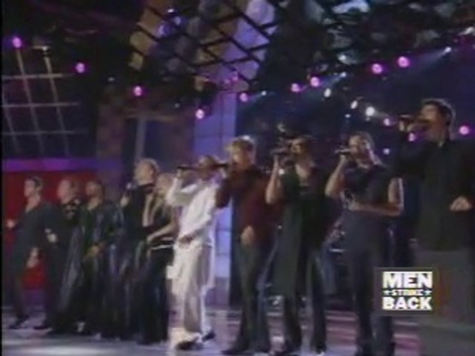 Sting + D'Angelo + Christina Aguilera + Sisgo + Tom Jones + Enrique Iglesias + Backstreet Boys - Every Breath A Take - Men Strike Back - 2000