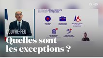 Quelles sont les exceptions au couvre-feu ? Les précisions de Jean Castex