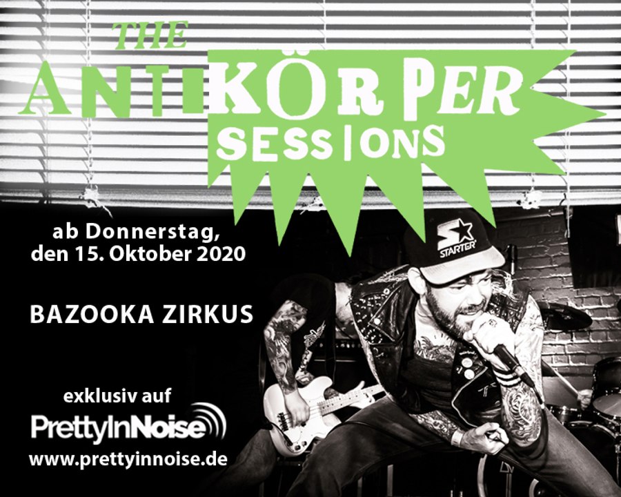 BAZOOKA ZIRKUS – Herz auf der Zunge (The Antikörper Sessions)