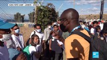 In Lesbos, France 24 meets refugees bound for mainland after Moria blaze