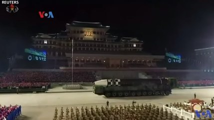 Korut Pamerkan Rudal Antar Benua Baru Jelang Pilpres AS