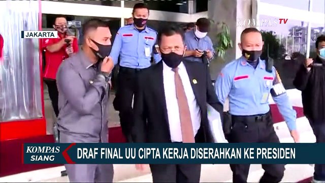 Draf Final UU Cipta Kerja Diserahkan ke Presiden Jokowi, Total 812 Halaman