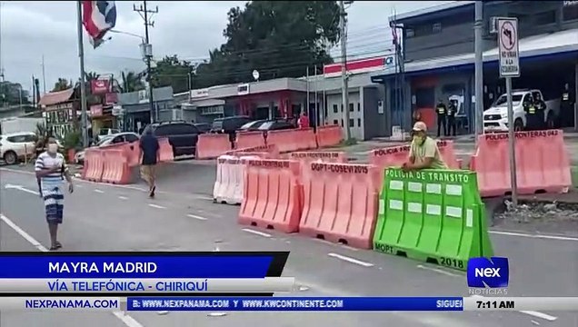 Frontera de Paso Canoas continúa cerrada - Nex Noticias
