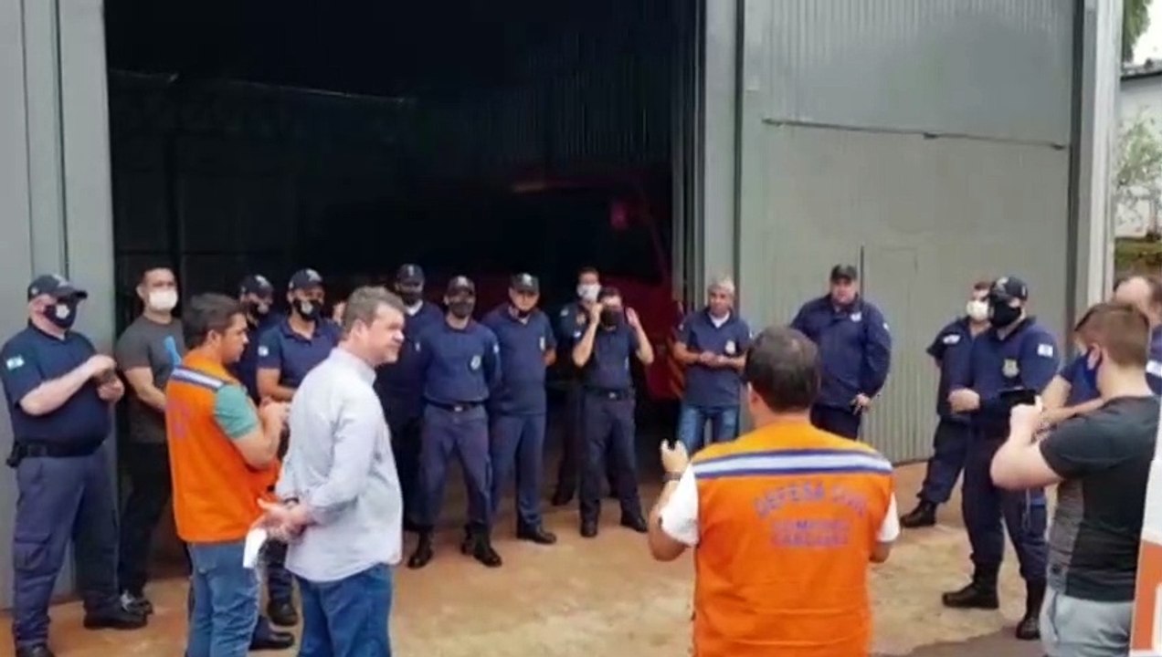 Guarda Civil Patrimonial passa por treinamento da Defesa Civil