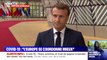 Covid-19: pour Emmanuel Macron, 