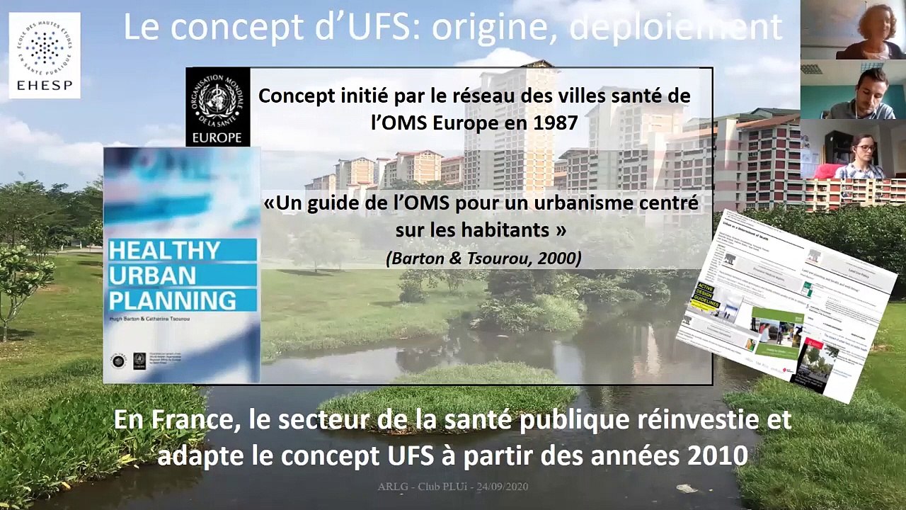 24 septembre 2020 - Webinaire du Club PLUi "Quelle planification territoriale en faveur de la santé et du bien-être des habitants ? " Partie 1/3