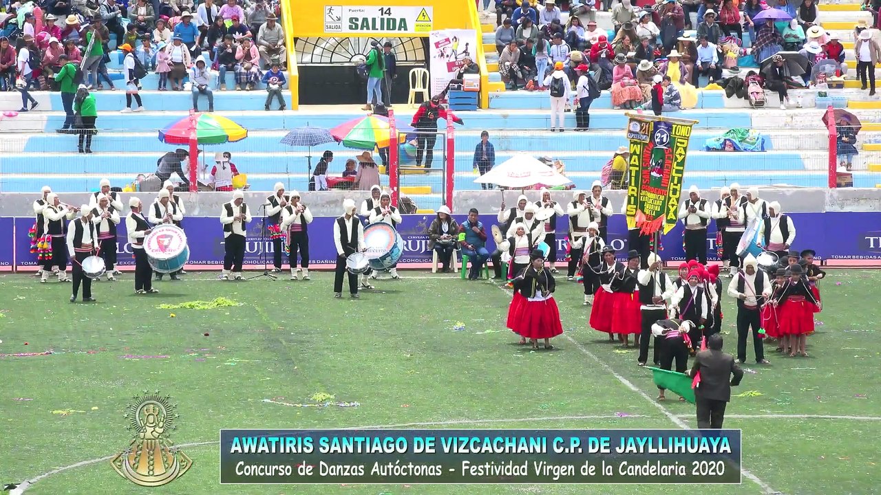 AWATIRIS SANTIAGO DE VIZCACHANI C.P.  DE JAYLLIHUAYA - DANZAS AUTÓCTONAS (CANDELARIA 2020)