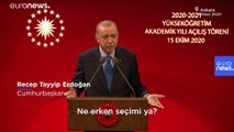 Erdoğan erken seçim ihtimalini dışladı: Türkiye bir kabile devleti değil