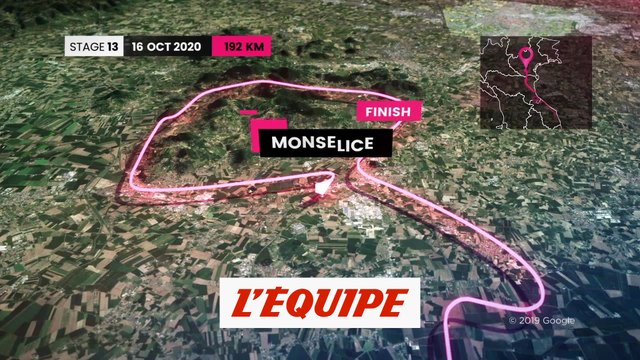 Le parcours de la 13e étape (Cervia-Monselice, 192 km) - Cyclisme - Giro