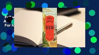 Full version  And a Bottle of Rum: A History of the New World in Ten Cocktails  For Kindle