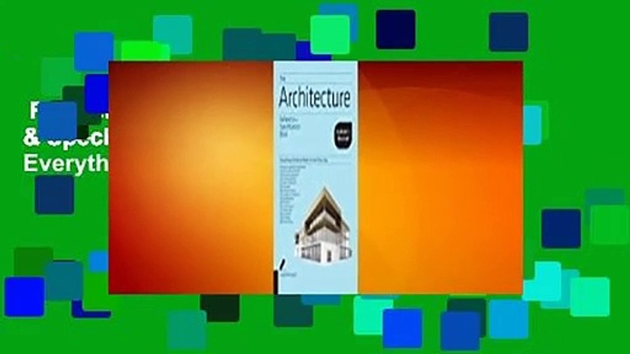 Full version  The Architecture Reference & Specification Book updated & revised: Everything