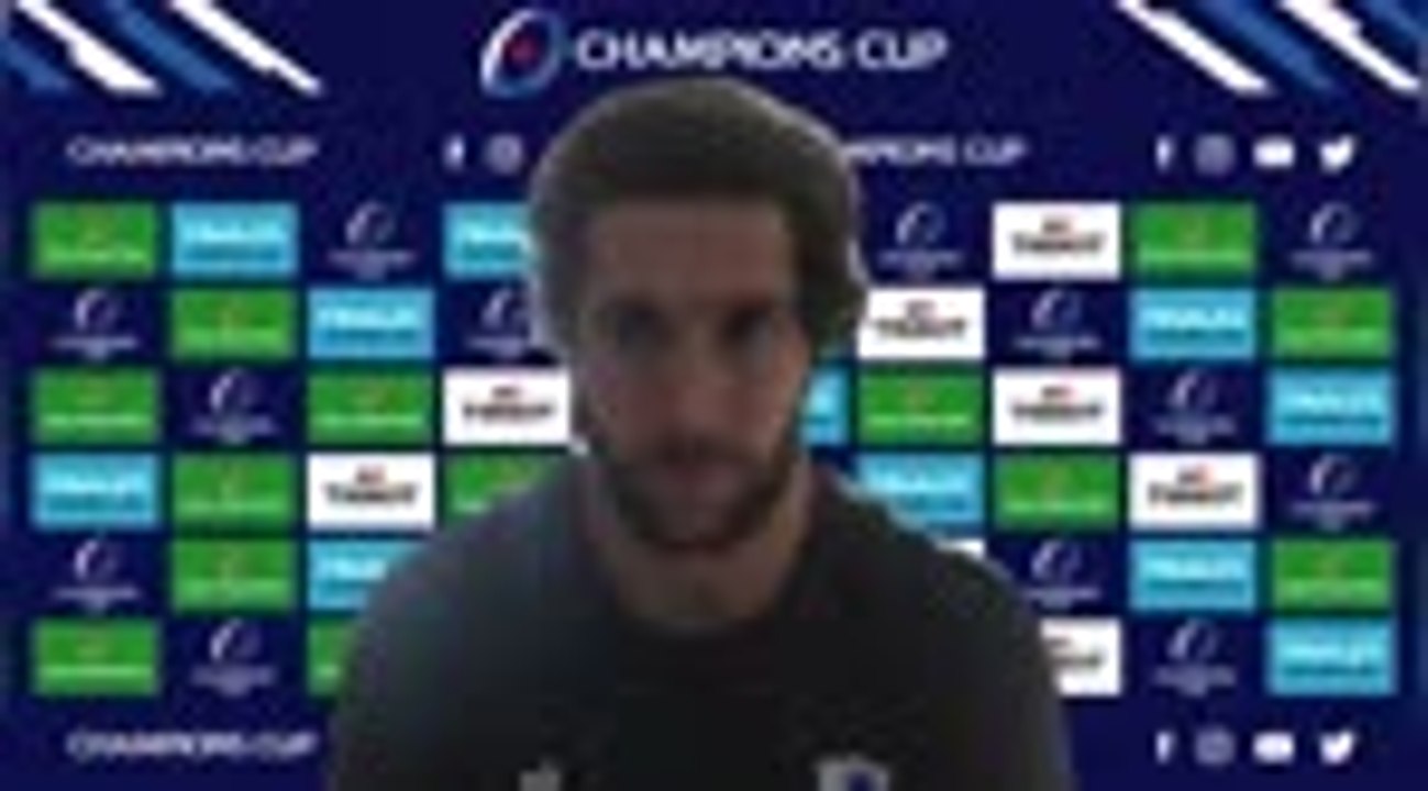 Champions Cup - Machenaud : "Dans notre bulle"