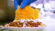 This Cheesy Chili 5-Way Made With Spaghetti Is An Award-Winning Midwest Staple
