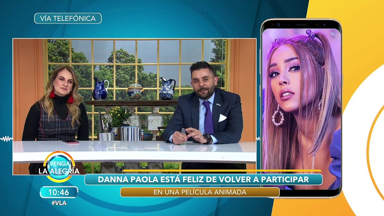 Danna Paola nos platica sobre su participación en la cinta 'Más allá de la Luna'. | Venga La Alegría