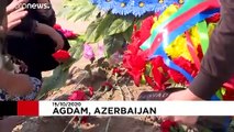 Azerbaijani families grieve sons killed in Nagorno-Karabakh