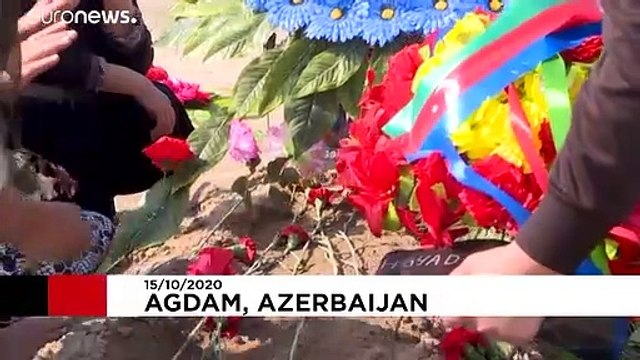 Azerbaijani families grieve sons killed in Nagorno-Karabakh