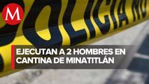 Asesinan a dos en cantina clandestina en Minatitlán, Veracruz