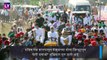Rahul Gandhi Anti Farm Law Protest: काँग्रेसचे  'खेती बचाओ' अभियान; राहुल गांधीनी चालवला ट्रॅक्टर