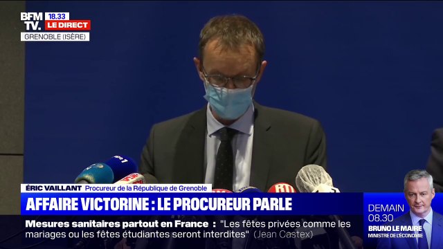 Procureur adjoint sur l'affaire Victorine: Les enquêteurs ont pu recueillir le témoignage d'un proche du suspect